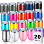 Sip in Style: 20 Versatile Stainless Steel Wine Tumblers for Every Occasion!
