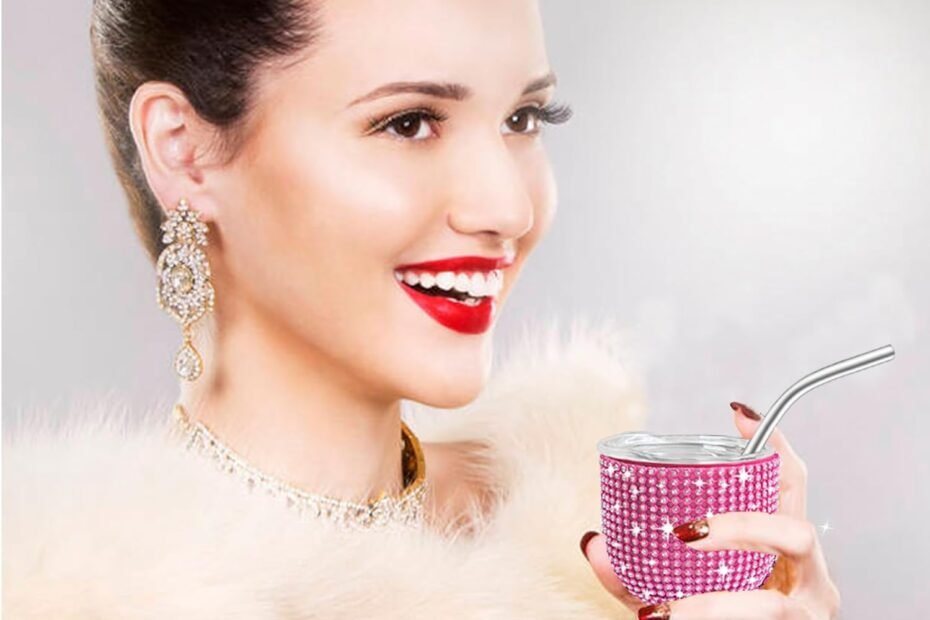 Sip in Style: INSTOME Rhinestone Wine Glasses Perfect for Every Occasion!