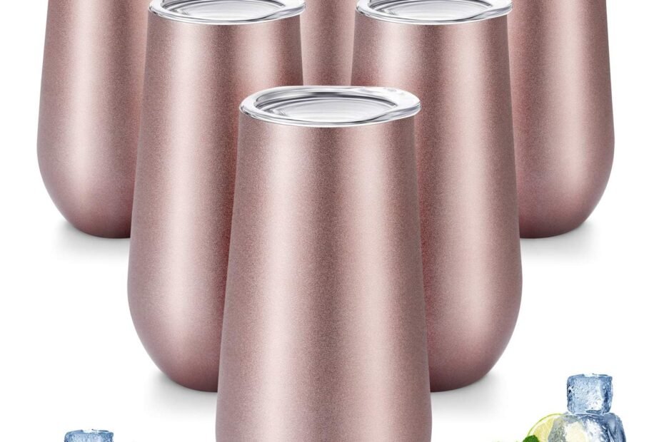 Sip in Style: Maxdot Double Insulated Champagne Tumblers Review