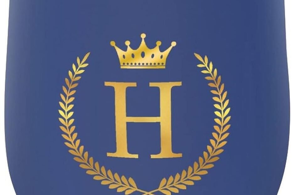 Sip in Style: Mousus Crown Letter H Wine Tumbler Review