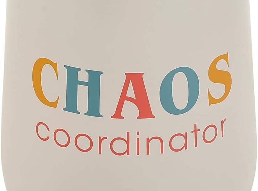 Sip in Style: Pearhead's Chaos Coordinator Wine Tumbler for New Moms
