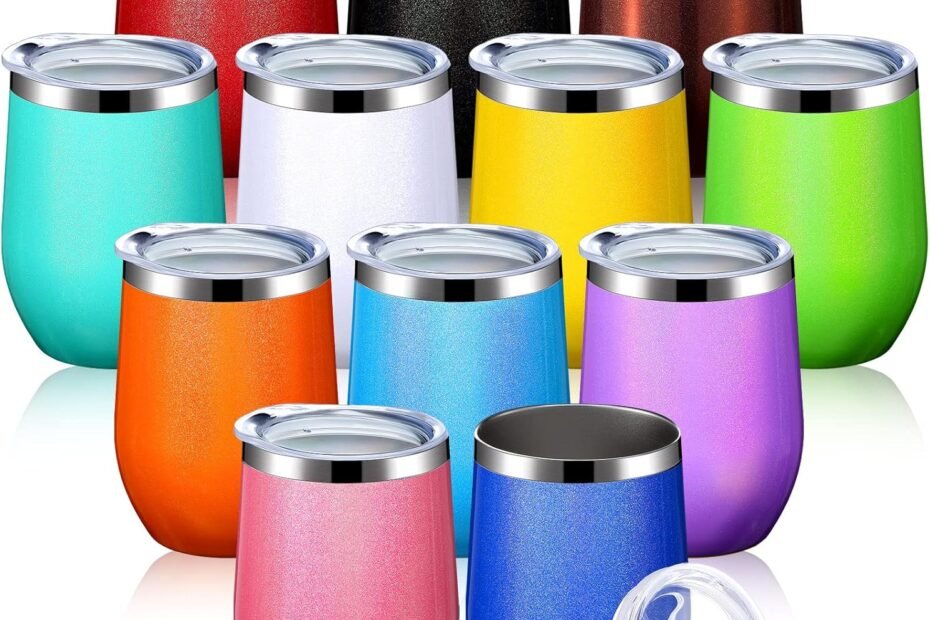 Sip in Style: Review of 12 Pack Stainless Steel Wine Tumblers for Every Occasion