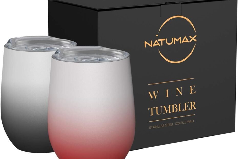 Sip in Style: Review of Insulated Stemless Wine Tumblers with Lids