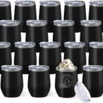 Sip in Style: Review of the 18 Pack Insulated Stainless Steel Wine Tumblers
