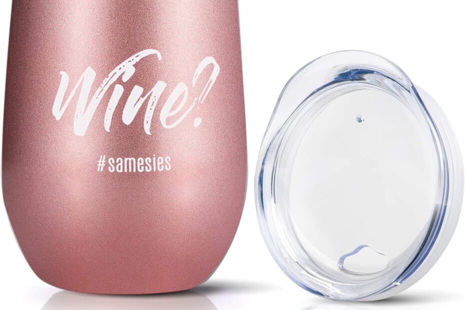 Sip in Style: Review of the Rose Gold Stainless Steel Wine Tumbler