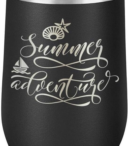 Sip in Style: Summer Adventure Engraved Wine Glass Review