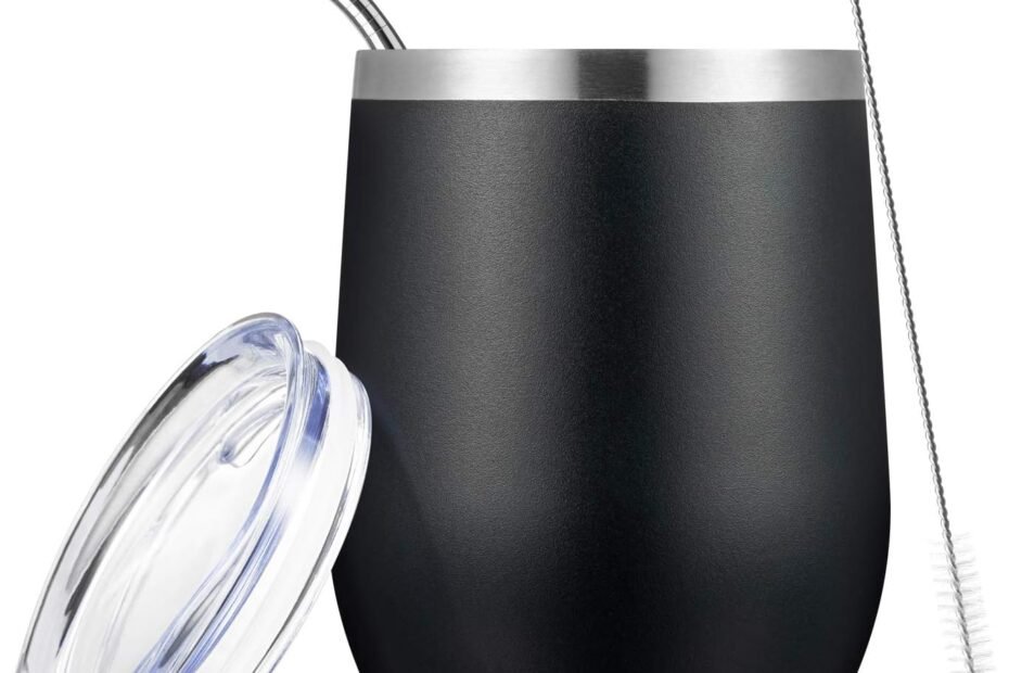 Sip in Style: The COMOOO Stainless Steel Wine Tumbler Review!