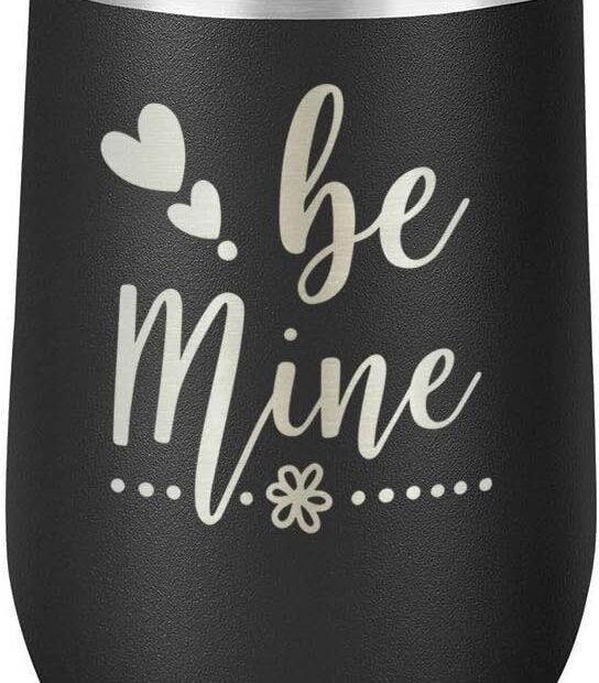 Sip in Style: The Custom Engraved Stemless Wine Glass That Everyone's Talking About!
