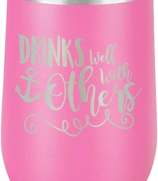 Sip in Style: The Fun and Functional DRINKS WELL WITH OTHERS Cruise Wine Glass Review!