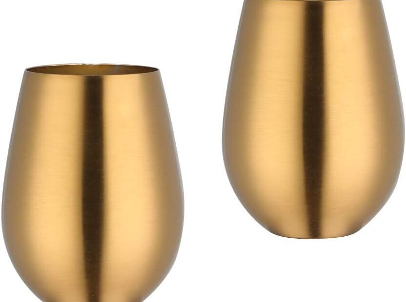 Sip in Style: The Perfect Stainless Steel Stemless Wine Glass for Any Adventure
