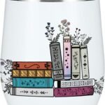 Sip in Style: The Ultimate 12 oz Insulated Wine Tumbler for Every Book Lover