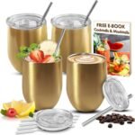 Sip in Style: The Ultimate Review of Gold Stainless Steel Wine Tumblers