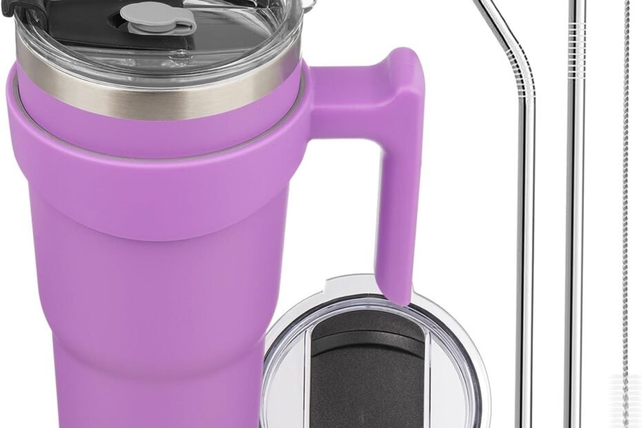 Sip in Style: The Ultimate Review of the 20 oz Lavender Insulated Tumbler