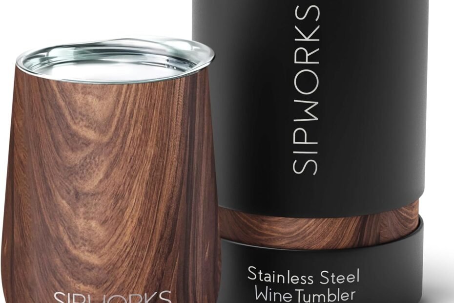 Sip in Style: The Ultimate Review of the Mahogany Stainless Steel Wine Tumbler