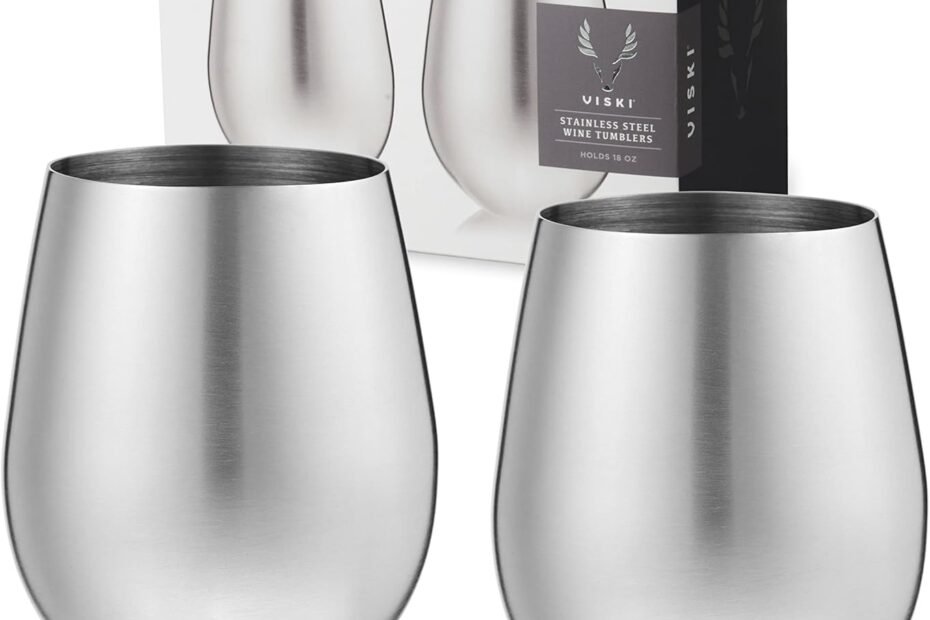 Sip in Style: The Ultimate Review of Viski Stainless Steel Wine Tumblers