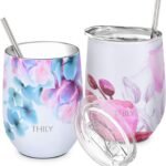 Sip in Style: THILY Insulated Wine Tumblers Review - Perfect for Every Sip!