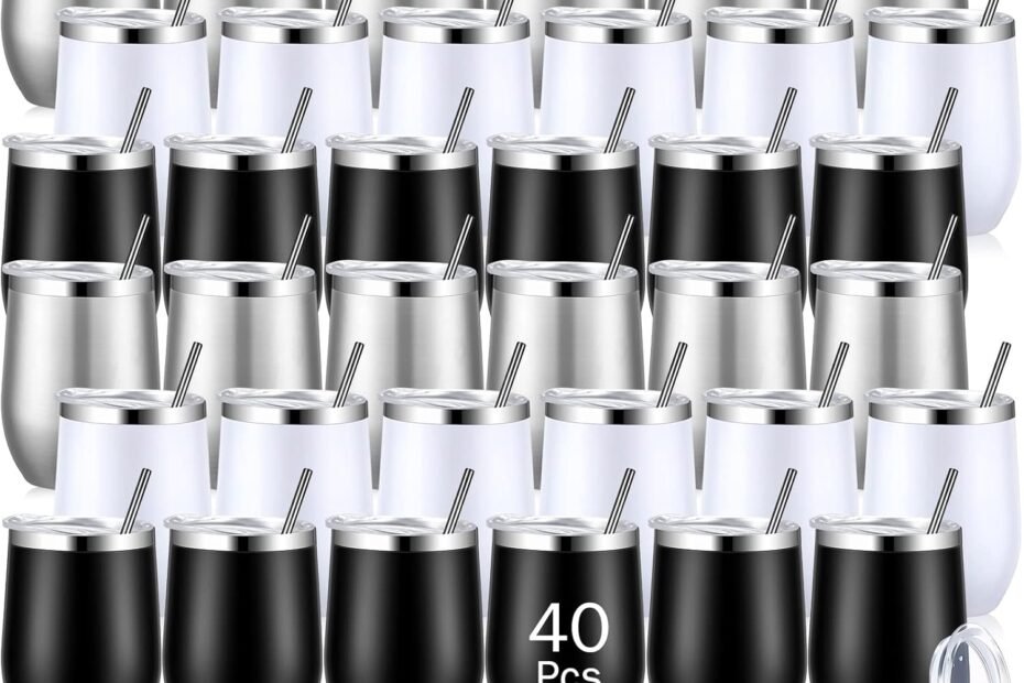 Sip in Style: Why the Sieral 40 Pack Insulated Wine Tumblers Are Perfect for Every Occasion