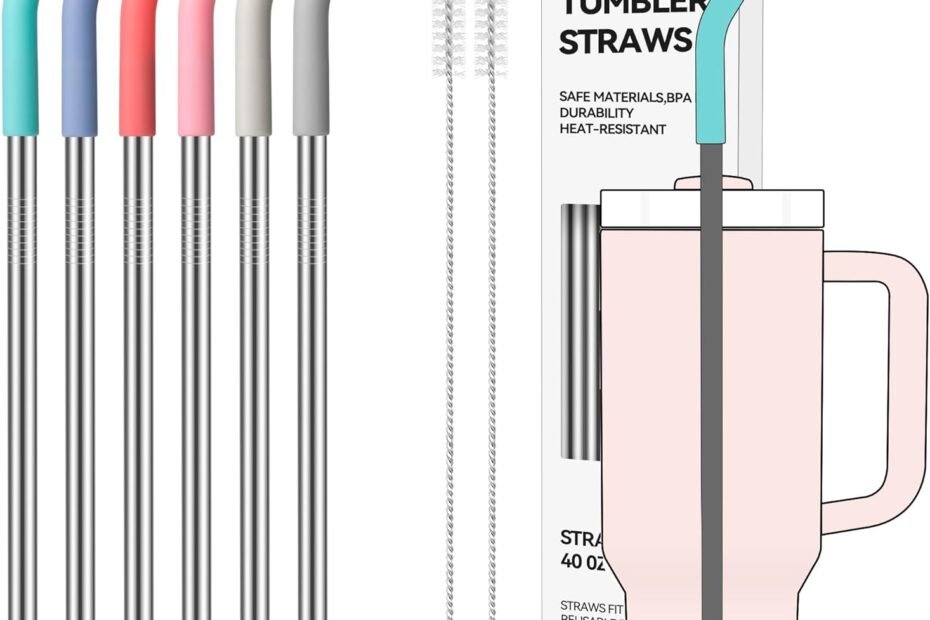 Sip Sustainably: Review of 40 oz Stainless Steel Straws for Your Stanley Tumbler