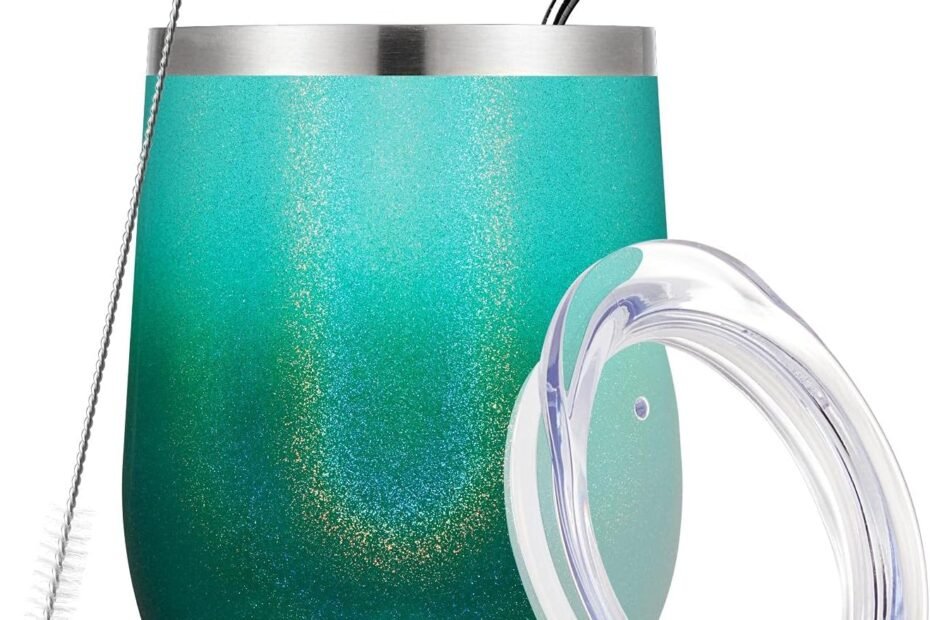 Sipping in Style: MEWAY's Affordable Glitter Wine Tumblers!