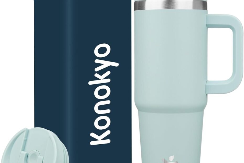 Stay Hydrated in Style: Review of the 30 oz Blue Haze Insulated Tumbler