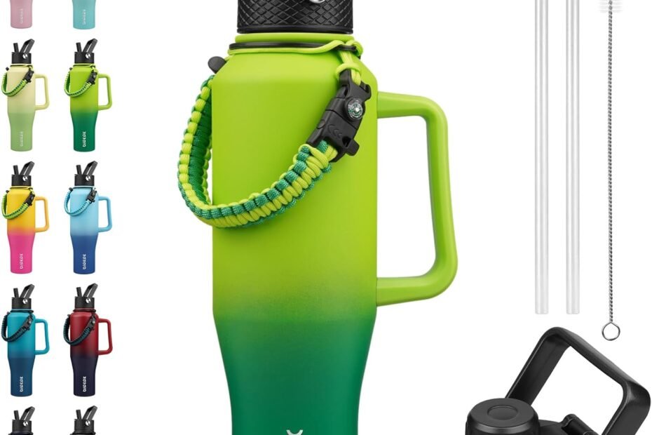 Stay Hydrated in Style: The BJPKPK 40oz Insulated Water Bottle Review