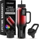 Stay Hydrated in Style: The Ultimate Review of the Coldest 40 oz Tumbler with Handle!
