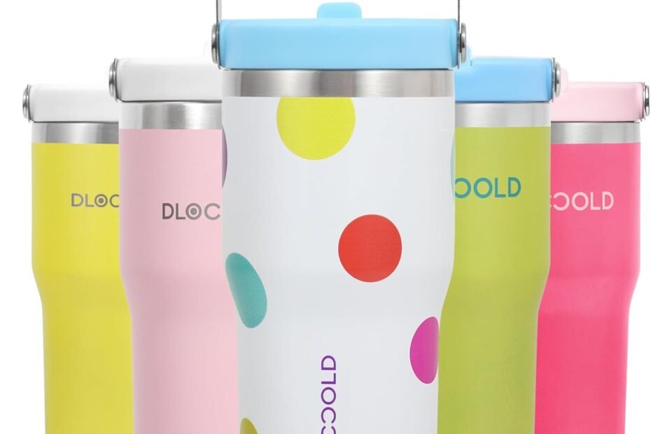 Stay Hydrated on the Go: DLOCCOLD 20 oz Insulated Tumbler Review!