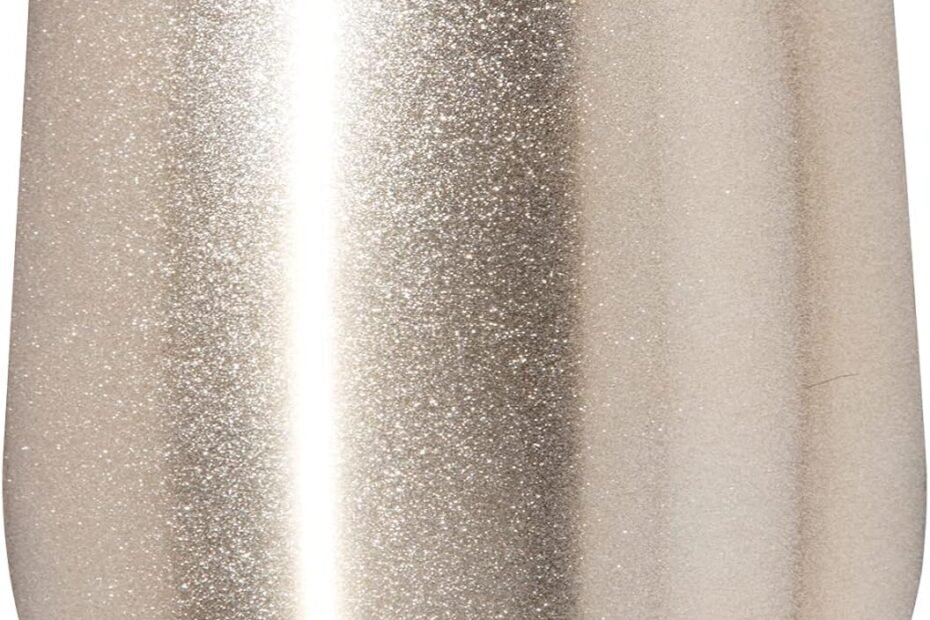 Toast in Style: Oggi Cheers Gold Sparkle Wine Tumbler Review