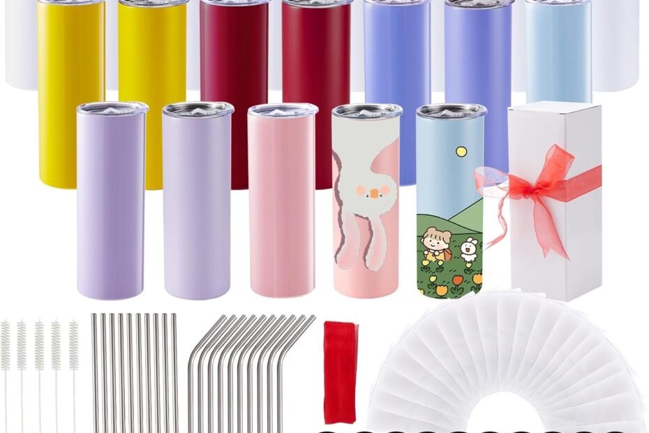 Transform Your Drinks: Review of 20oz Sublimation Tumblers for Creative Personalization!