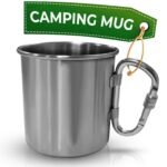 Ultimate Outdoor Companion: Review of the Stainless Steel Camping Mug with Carabiner Handle