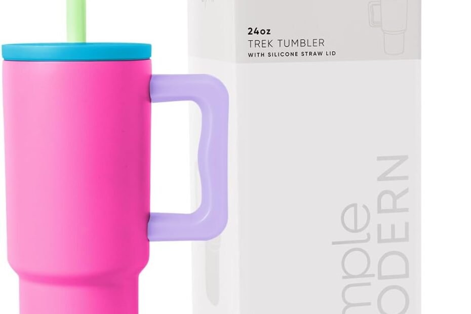 Unleash Fun Hydration: The Simple Modern Kids 24 oz Tumbler Review!