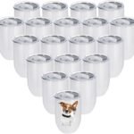Unleash Your Creativity: Review of 18 Pack Sublimation Wine Tumblers for Perfect Personalization!