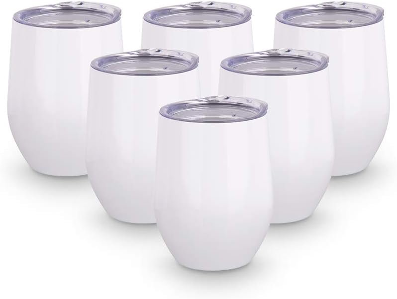Unleash Your Creativity: Review of PYD Life 12 OZ Sublimation Wine Tumblers