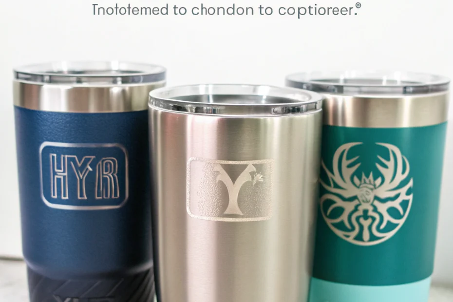 Your Guide to Choosing a Customized Yeti Tumbler