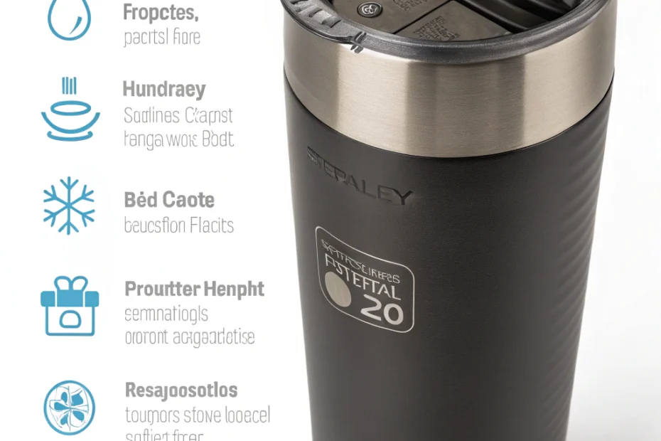 Stanley Quencher H2.0 FlowState Tumbler: A Comprehensive Guide