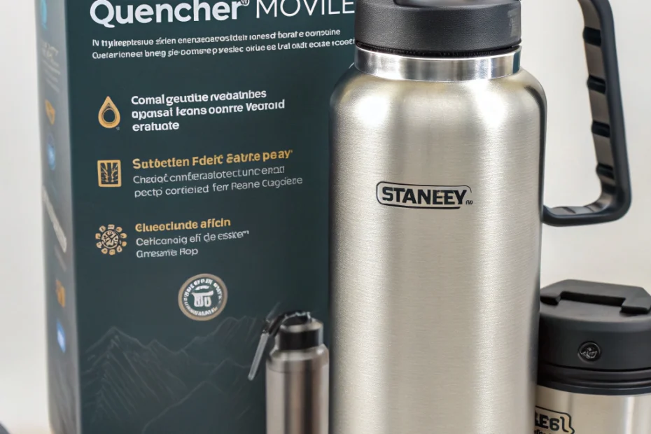 Understanding the Stanley Adventure Quencher 40 oz for Everyday Use
