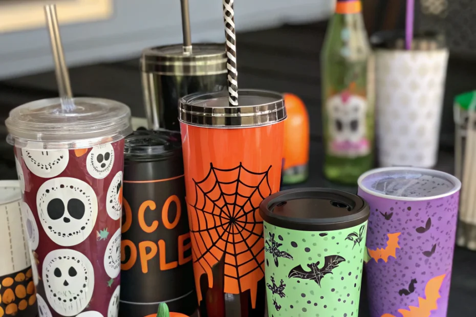 Explore Drinkware and Tumblers for Unique Tumblr Halloween Backgrounds
