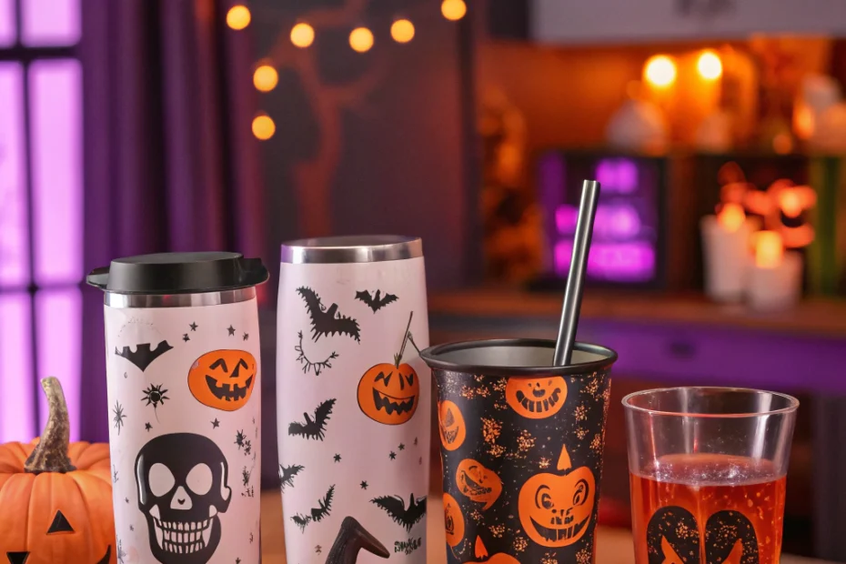 Understanding Drinkware and Tumblers for Aesthetic Halloween Wallpaper Tumblr Enthusiasts