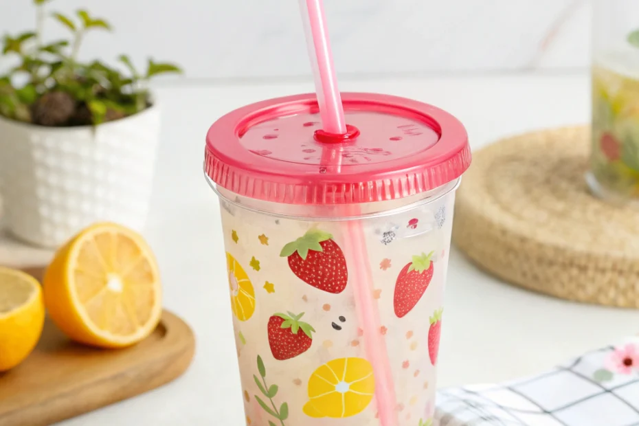 Understanding the Allure of a Cute Tumbler with Straw
