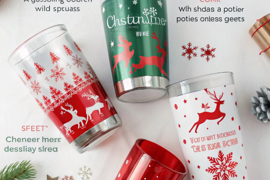 Your Guide to Choosing Christmas Tumbler Glasses