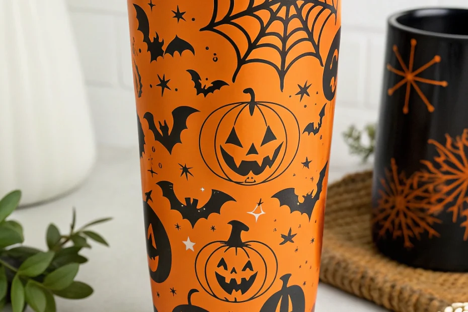 Explore the Perfect 20 Ounce Halloween Themed Tumbler for Your Drinks