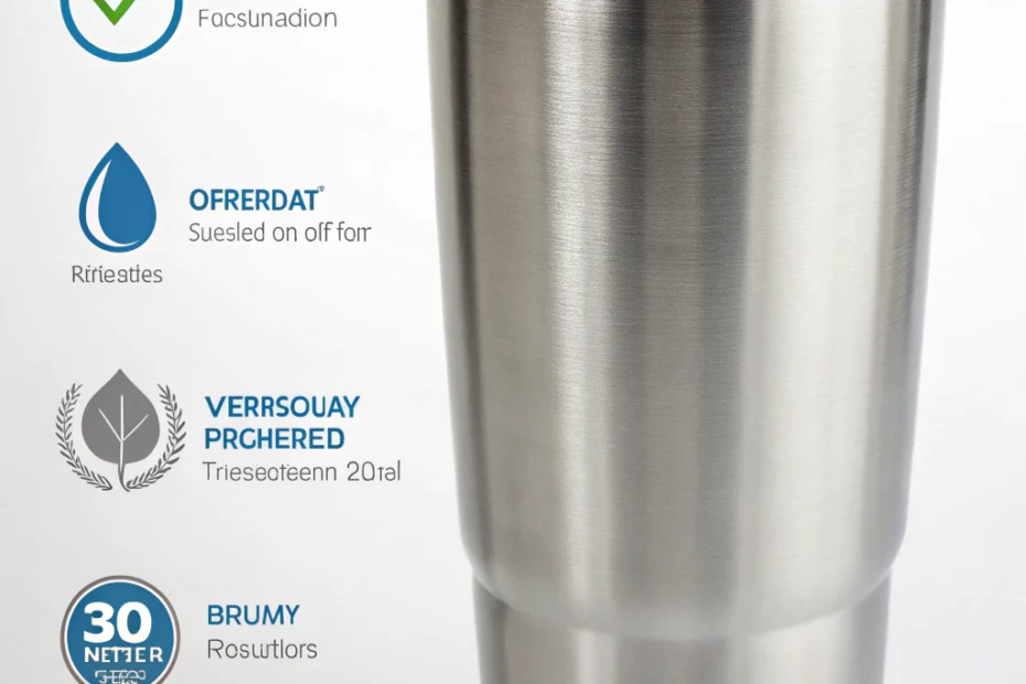 Understanding the Benefits of a Stainless Tumbler for Everyday Use