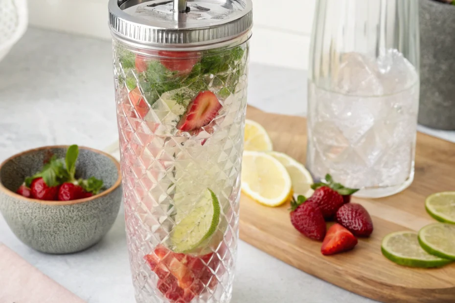 Explore the Versatility of a Glass Straw Tumbler