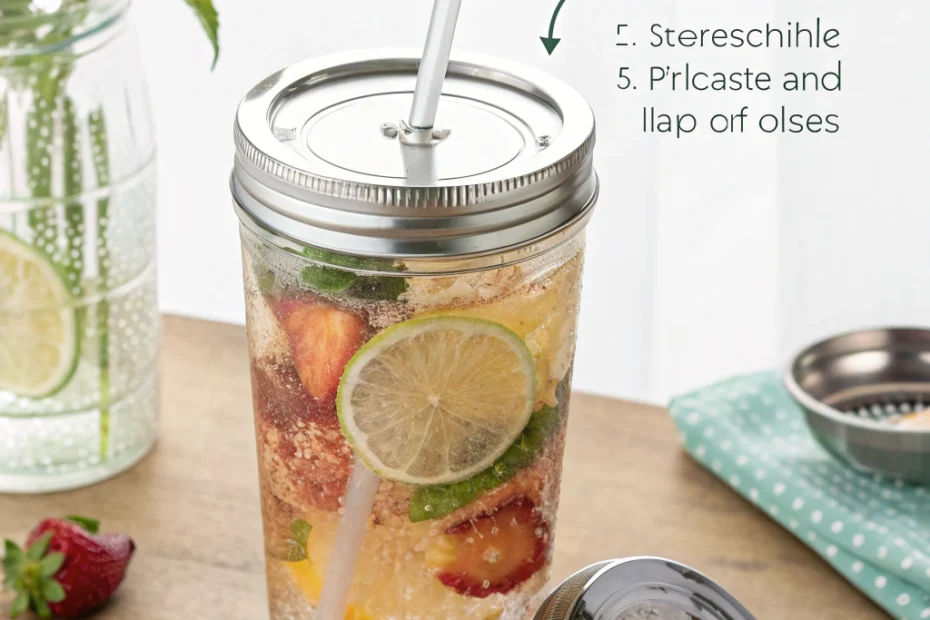 Discover the Versatility of a Glass Tumbler with Lid and Straw
