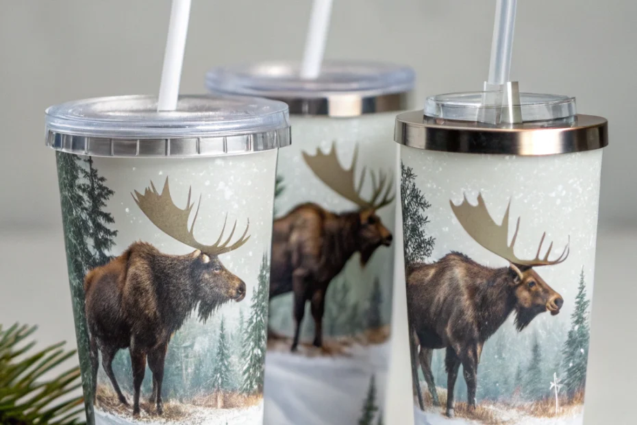 Discover the Charm of Christmas Vacation Moose Mugs
