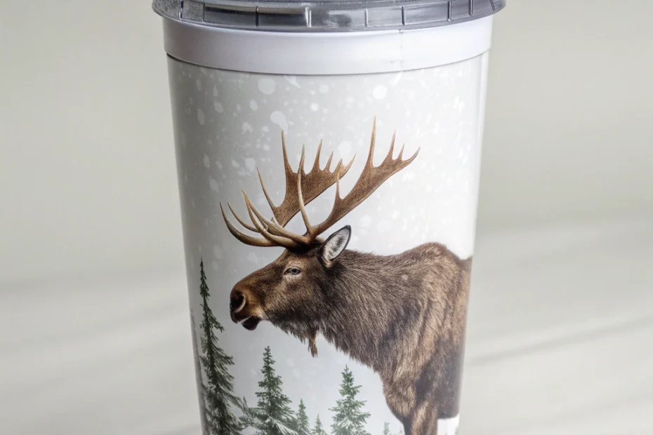 Discover the Charm of a Christmas Vacation Mug Moose