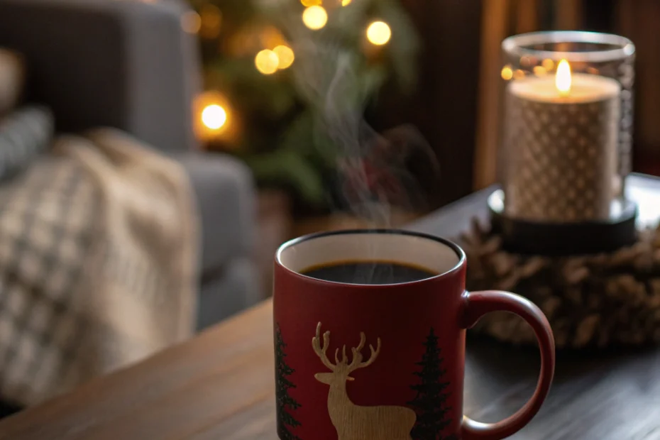 Nextmug Plus - Temperature-Controlled, Self-Heating Coffee Mug (Black - 18 oz.): A Modern Solution for Coffee Lovers