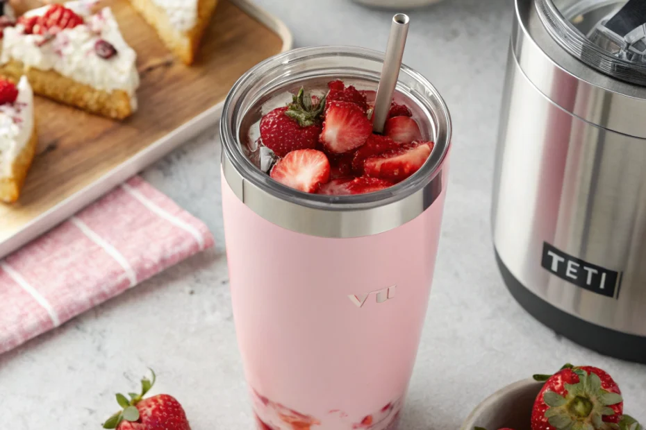 Strawberry Shortcake Tumbler: Your Daily Drinkware Companion
