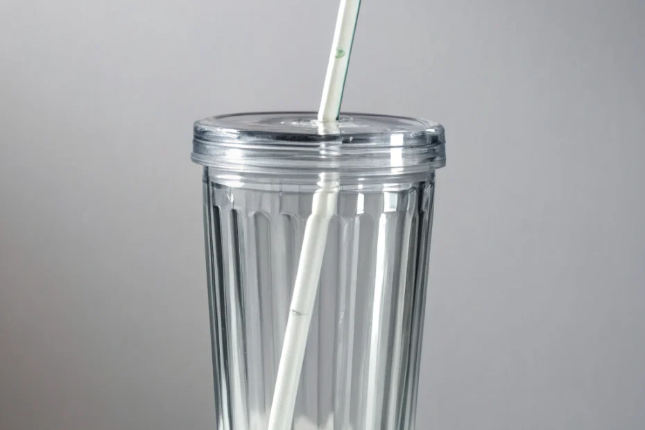 Glass Tumbler with Straw: Ideal for Stylish Hydration