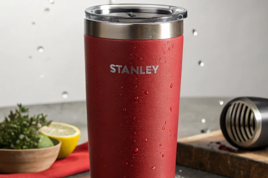 red stanley tumbler: The Perfect Companion for Hydration